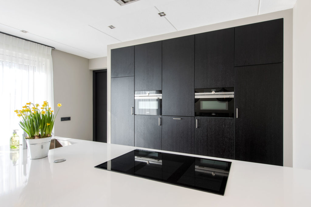 Ongekend Keuken – Eiken fineer zwart « Nijland Interieur & Meubelmakerij OM-49